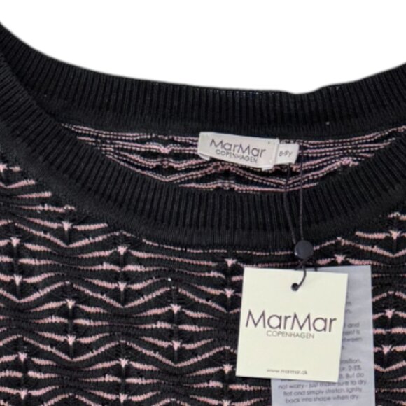 MARMAR COPENHAGEN - TONIE KNIT TOP - 60% VISCOSE - DARK BROWN - NWT - Picture 3 of 5